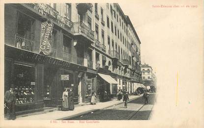 CPA  FRANCE 42 "Saint Etienne, rue Gambetta"