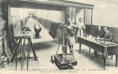 CPA  FRANCE 42 "Saint Etienne, manufacture d'armes et  de cycles "