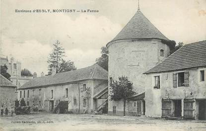 / CPA FRANCE 77 "Environs d'Esbly, Montigny, la ferme"