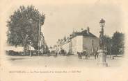 77 Seine Et Marne / CPA FRANCE 77 "Montereau, la place Gambetta et la grande rue"