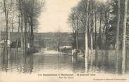 77 Seine Et Marne / CPA FRANCE 77 "Montereau, rue des Dames" / INONDATIONS