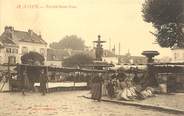 77 Seine Et Marne / CPA FRANCE 77 "Melun, marché Saint Jean"