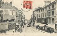 77 Seine Et Marne / CPA FRANCE 77 "Melun, la rue Saint Etienne" / TRAMWAY