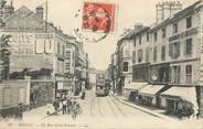 77 Seine Et Marne / CPA FRANCE 77 "Melun, la rue Saint Etienne" / TRAMWAY