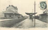 77 Seine Et Marne / CPA FRANCE 77 "Melun, intérieur de la gare "