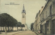 77 Seine Et Marne / CPA FRANCE 77 "Melun, clocher Saint barthémémy "