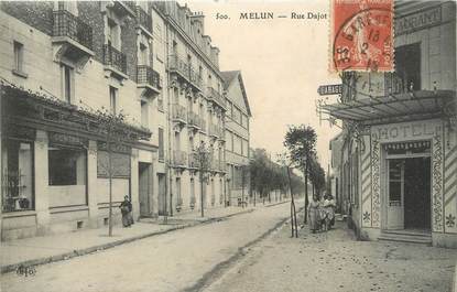 / CPA FRANCE 77 "Melun, rue Dajot"