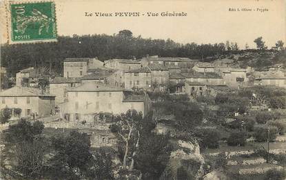 CPA  FRANCE 13 "Le vieux Peypin, vue générale"