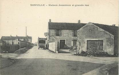 / CPA FRANCE 77 "Nonville, maison Jouannon et grande rue"