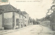 77 Seine Et Marne / CPA FRANCE 77 "Noyen sur Seine, rue de l'église"