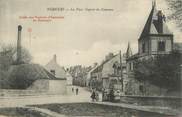 77 Seine Et Marne / CPA FRANCE 77 "Nemours, la place Dupont de Nemours" / PUBLICITE