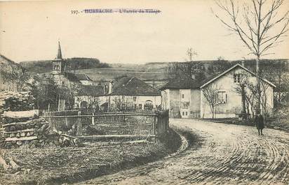 CPA FRANCE 88 "Hurbache, entrée du village"