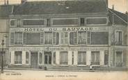 77 Seine Et Marne / CPA FRANCE 77 "Rebais, l'hôtel du sauvage"