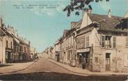 77 Seine Et Marne / CPA FRANCE 77 "Quincy Voisins, rue de Meaux", café Clément"