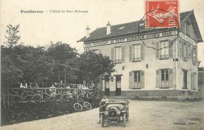 / CPA FRANCE 77 "Ponthierry, l'hôtel du Petit Robinson"
