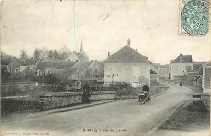 / CPA FRANCE 77 "Saint Méry, rue du lavoir"