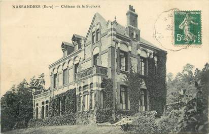 CPA FRANCE 27 "Nassandres, chateau de la Sucrerie"