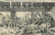 77 Seine Et Marne / CPA FRANCE 77 "Trilport, le pont de chemin de fer en reconstruction"