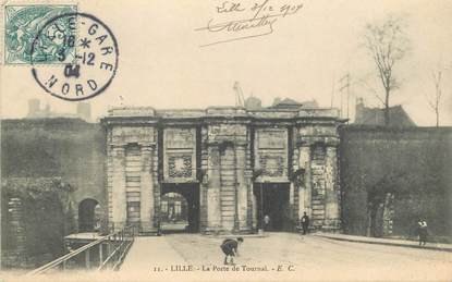 CPA FRANCE 59 "Lille, la porte de Tournai"