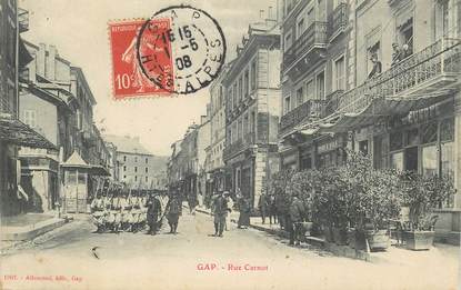 CPA FRANCE 05 "Gap, rue Carnot"