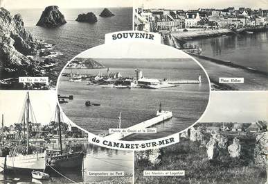 / CPSM FRANCE 29 " Souvenir de Camaret sur Mer "