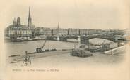 76 Seine Maritime CPA FRANCE 76 "Rouen, le pont Boïeldieu"