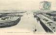CPA FRANCE 59 "Dunkerque, entrée du port prise du Leughenaër"