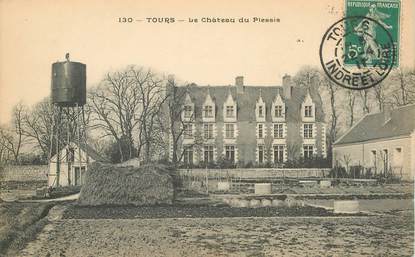 CPA FRANCE 37 "Tours, le chateau du Plessis"