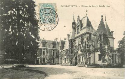 CPA FRANCE 37 "Saint Avertin, chateau de Cangé"