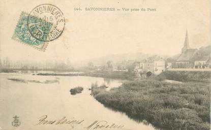 CPA FRANCE 37 "Savonnières"