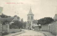 77 Seine Et Marne / CPA FRANCE 77 "Verneuil l'étang, rue de l'église"