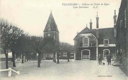 / CPA FRANCE 77 "Villeniard, château du Comte de Ségur"