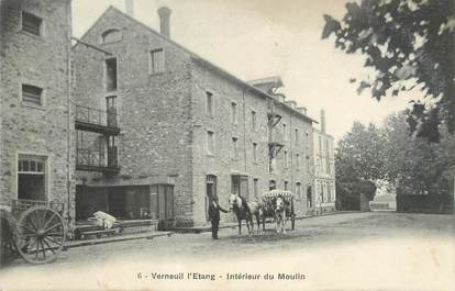 / CPA FRANCE 77 "Verneuil l'étang, intérieur du moulin"