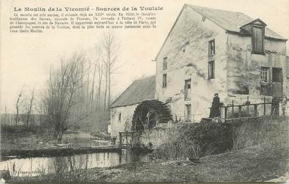 / CPA FRANCE 77 "Le Moulin de la Vicomté, sources de la Voulzie"