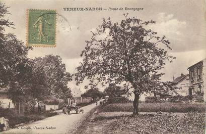 / CPA FRANCE 77 "Veneux Nadon, route de Bourgogne