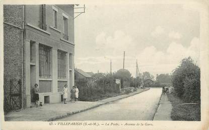 / CPA FRANCE 77 "Villeparisis, la poste"