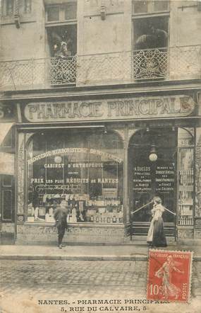 / CPA FRANCE 44 "Nantes, pharmacie principale"