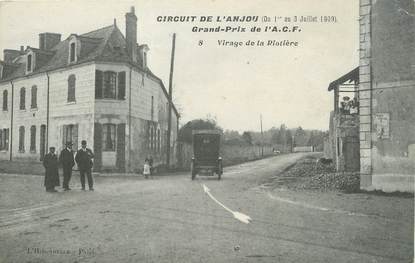 / CPA FRANCE 49 "Virage de la Rotière, circuit de l'Anjou" / AUTOMOBILE