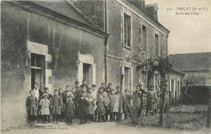 / CPA FRANCE 49 "Parçay, école des filles"