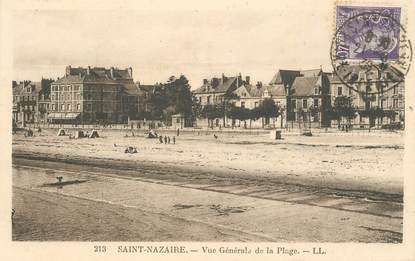 CPA FRANCE 44 "Saint Nazaire, vue générale de la plage"