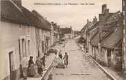 45 Loiret / CPA FRANCE 45 "Bonny sur Loire, la Villeneuve, rue de Lande"