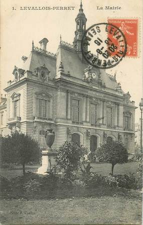 CPA FRANCE 92 "Levallois Perret, la mairie"