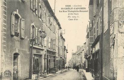 / CPA FRANCE 48 "Saint Chély d'Apcher, la rue Théophile Roussel"