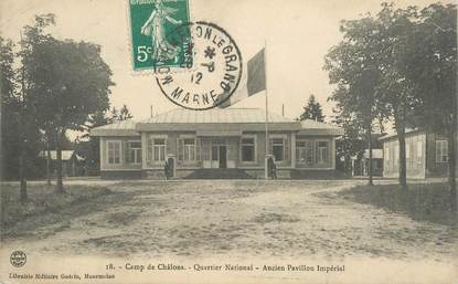 CPA FRANCE 51 "Châlons, au camp, quartier national"