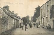 53 Mayenne / CPA FRANCE 53 "Bourgon, route du Bourgneuf"