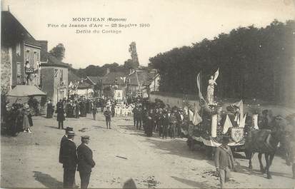 / CPA FRANCE 53 "Montjean, fête de Jeanne D'Arc"