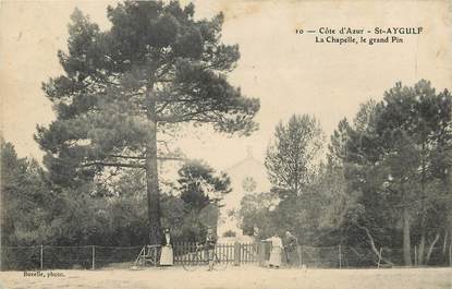 CPA FRANCE 83 "Saint Aygulf, la chapelle, le grand Pin"