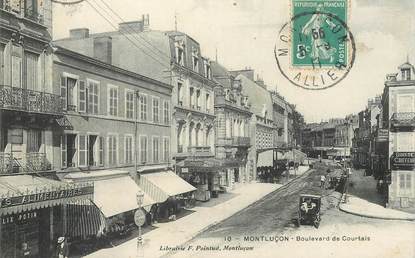 CPA FRANCE 03 "Montluçon,  bld de Courtais"