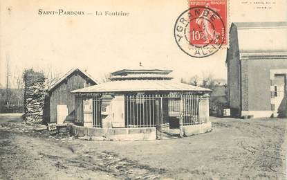 CPA FRANCE 03 "Saint Pardoux, la Fontaine"
