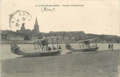 / CPA FRANCE 58 "La Charité sur Loire" / HYDRAVION